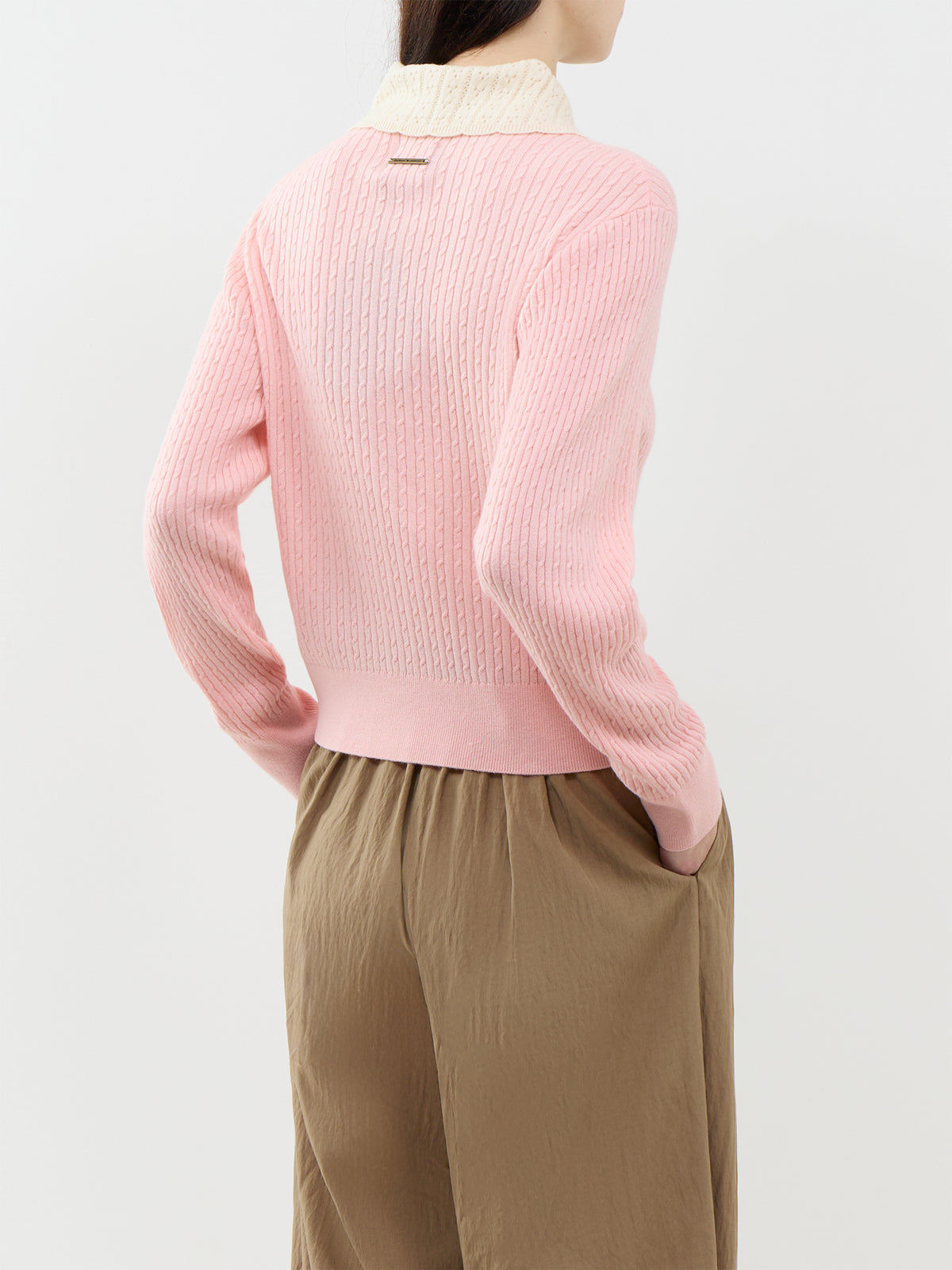Barbour x FARM Rio Sweetia 100% Wool Knitted Jumper