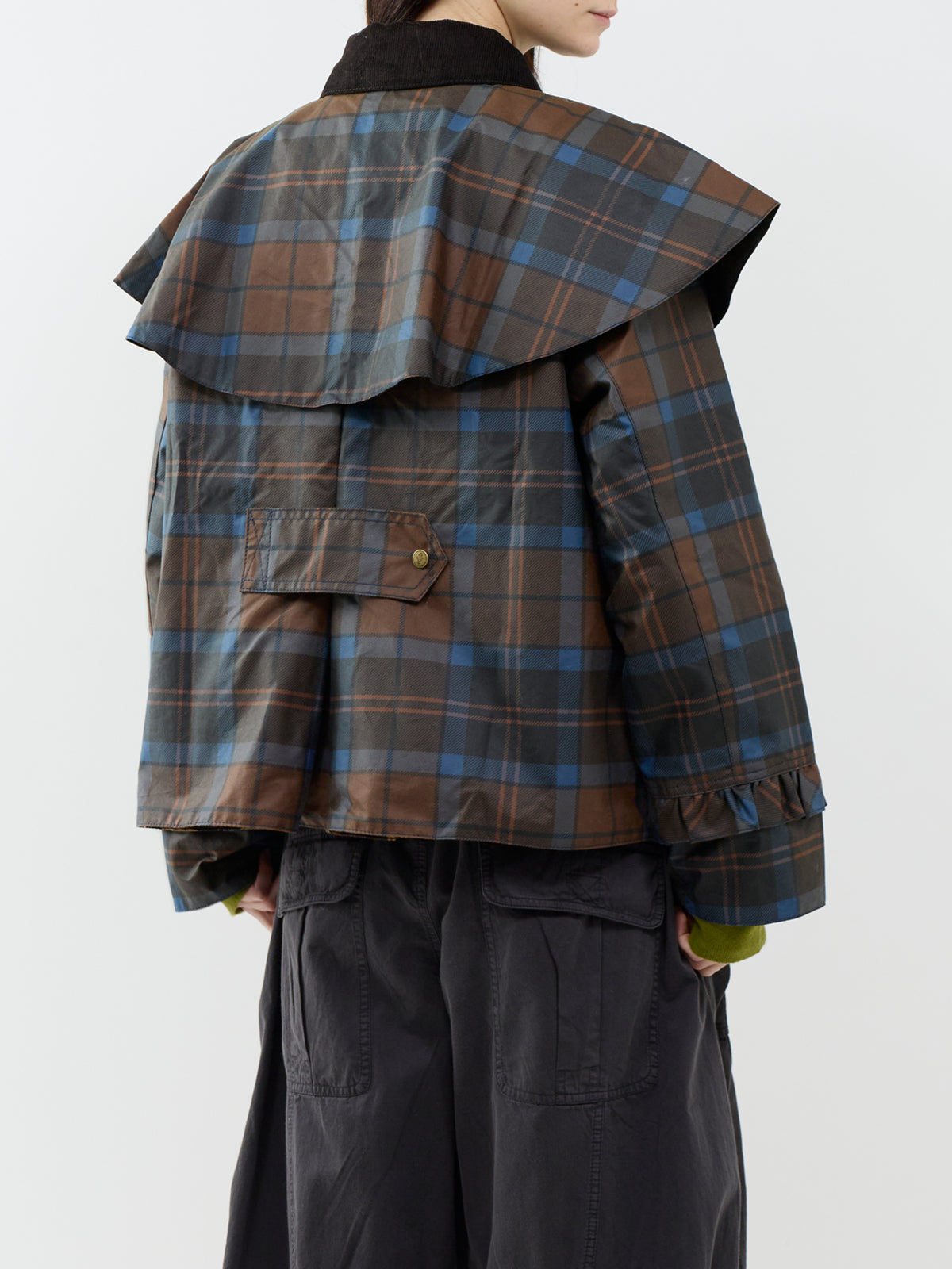 Barbour x FARM Rio Angelina 100% Waxed Cotton Jacket