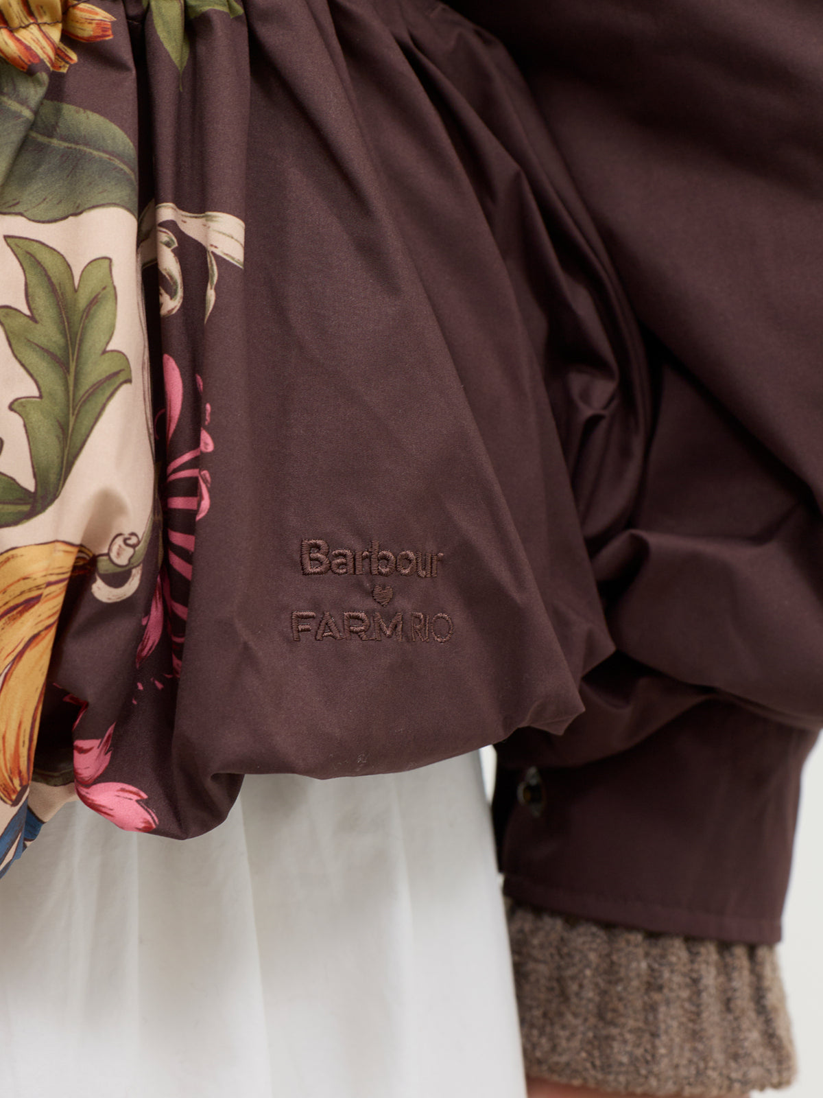 Barbour x FARM Rio Mandevilla Showerproof Jacket