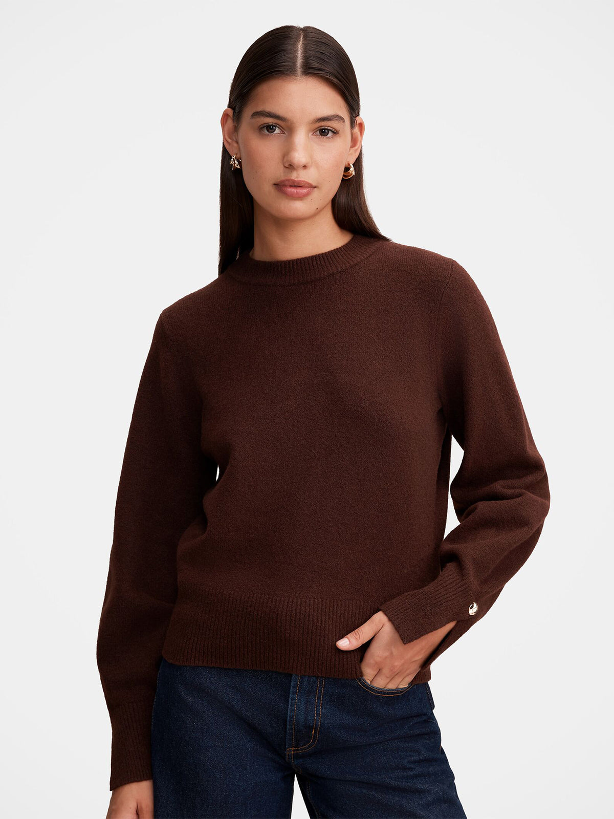 Ellie Cuff Detail Jumper
