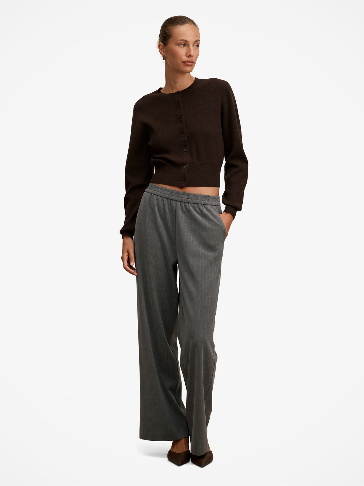 Poppy Crew Neck Cardigan