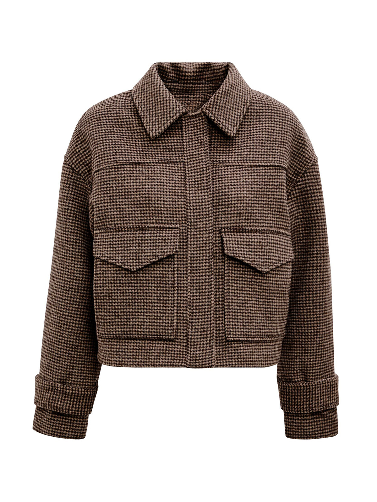 Kaylee Check Cropped Jacket