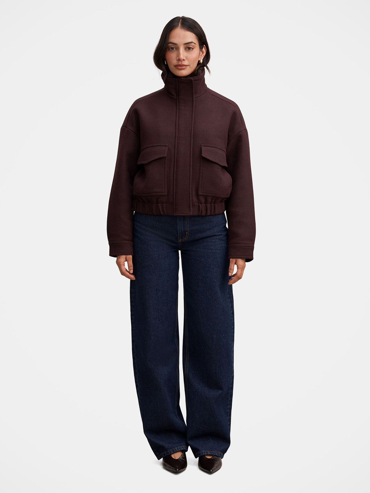 Quinn Funnel Neck Jacket