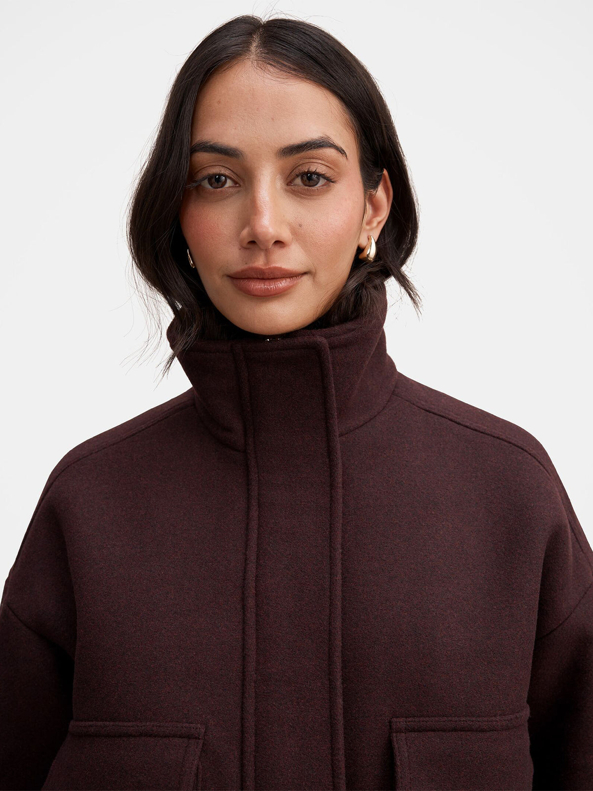 Quinn Funnel Neck Jacket