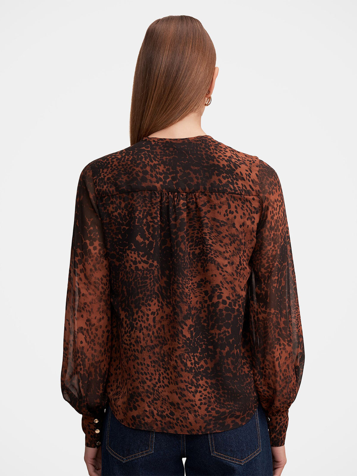 Rinna Printed Blouse