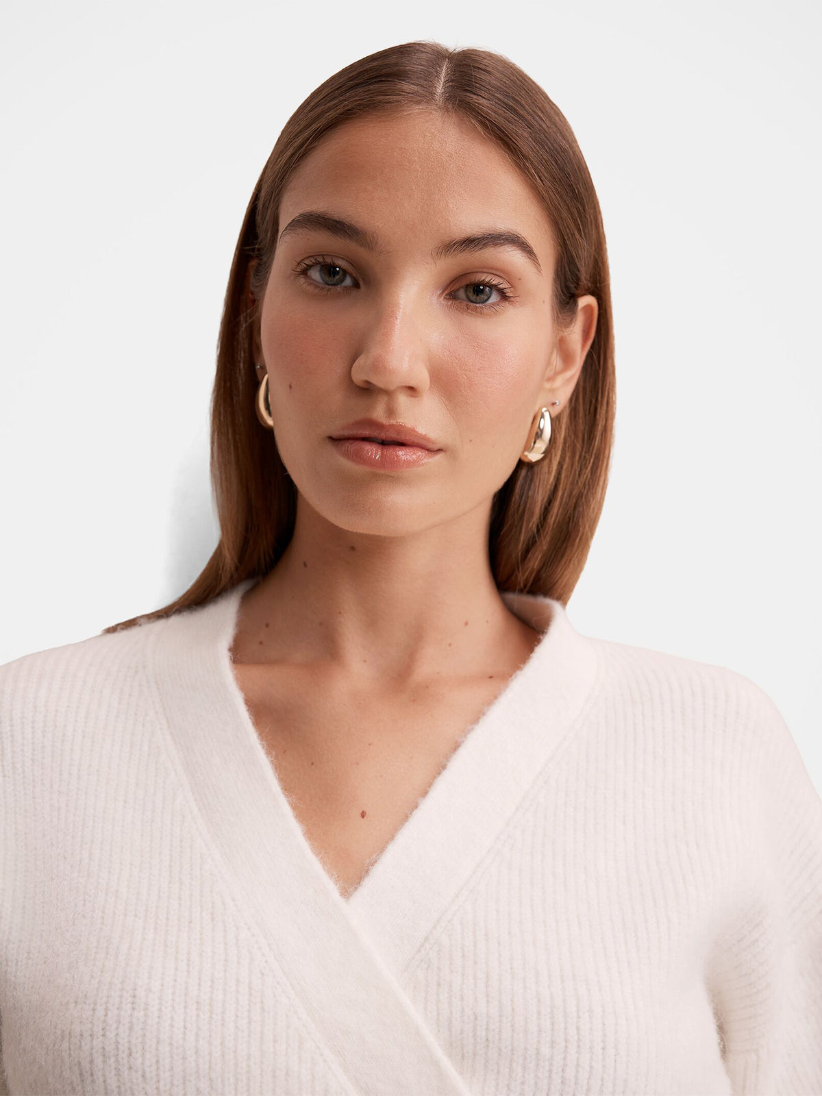Hollie Wrap Knitted Cardigan