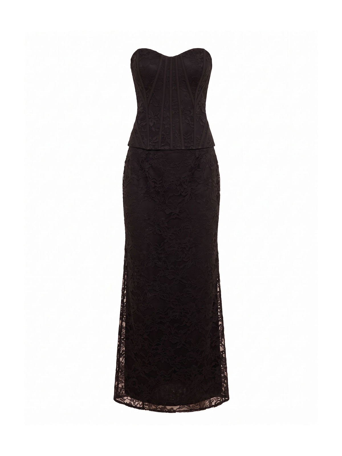 Myla Petite Corset Lace Maxi Dress
