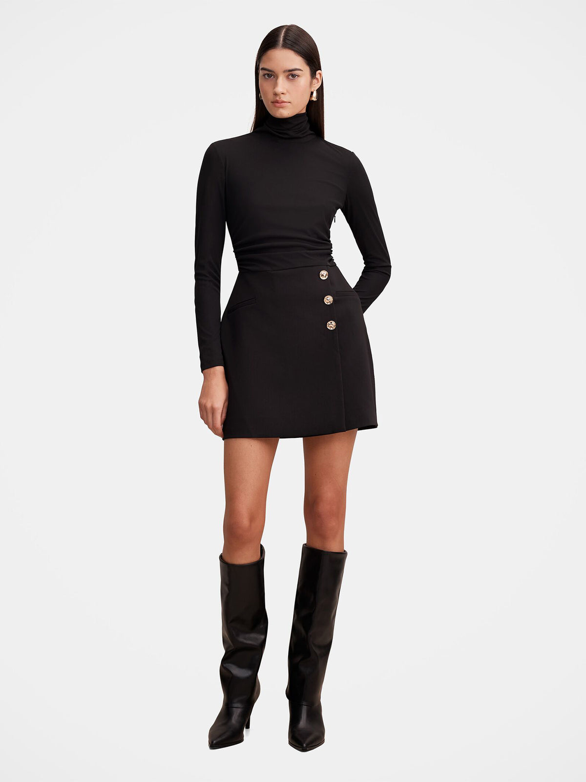 Bronwyn 2-in-1 Wrap Mini Dress
