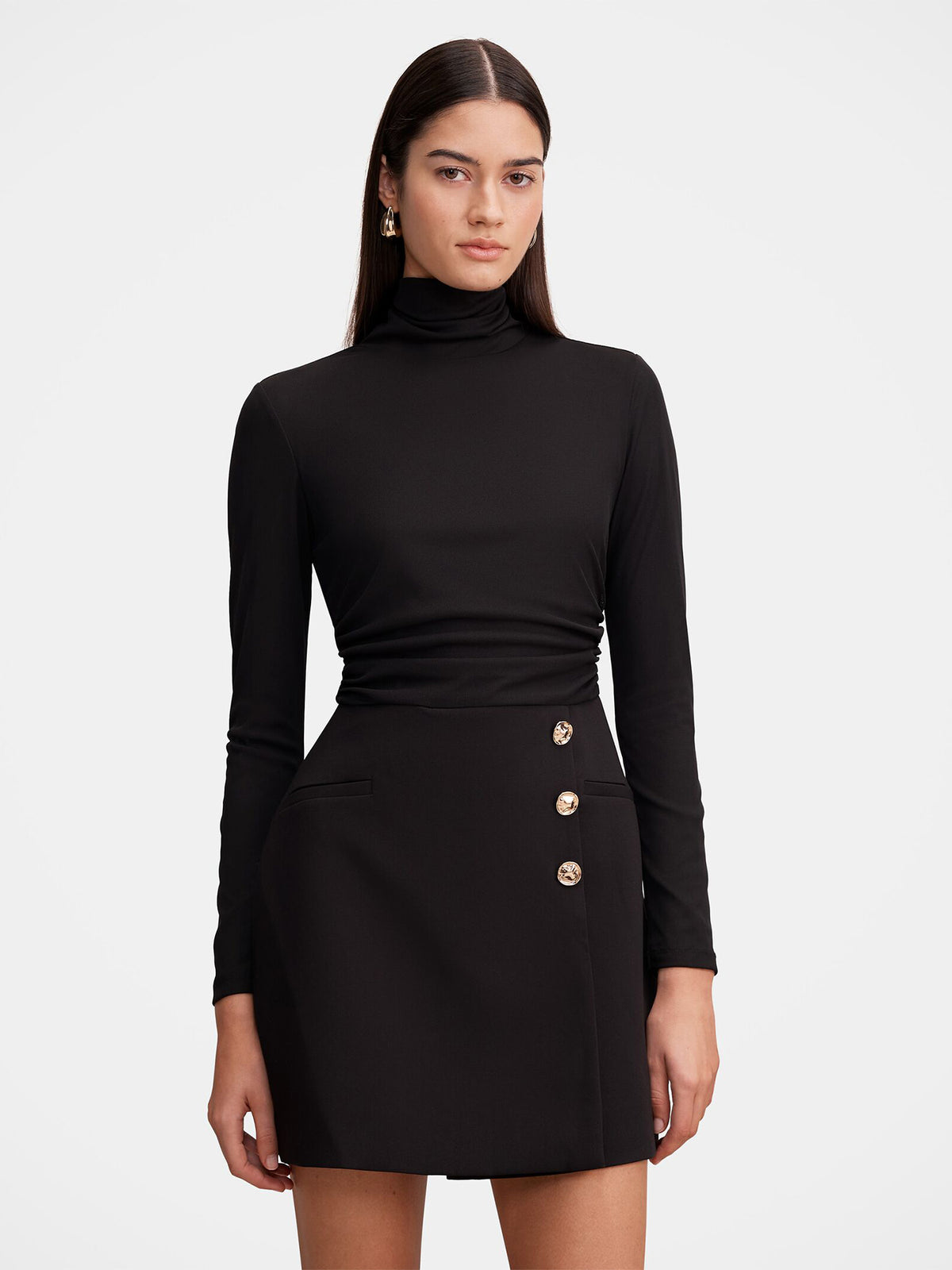 Bronwyn 2-in-1 Wrap Mini Dress