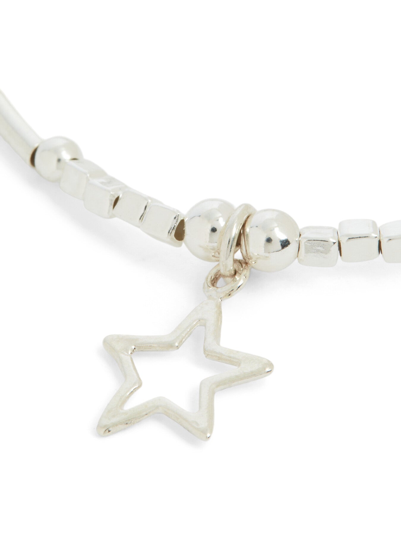 Open Star Charm Bracelet