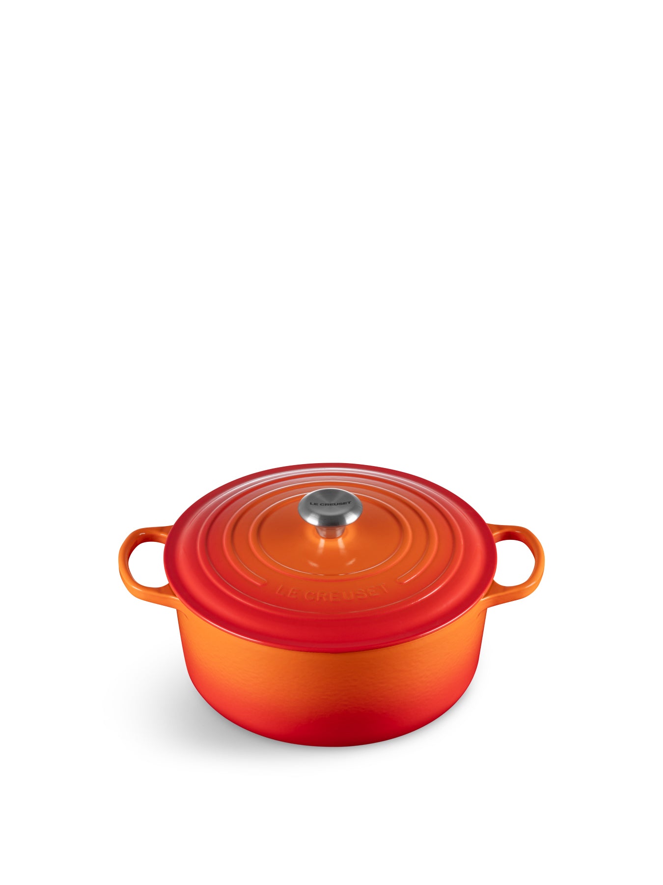 Cast Iron Round Casserole 28cm Volcanic