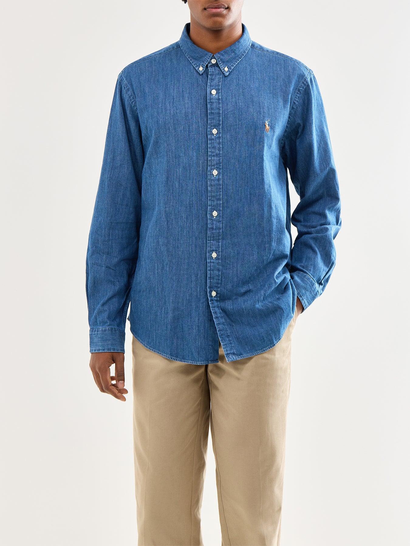 Button Down Denim Shirt