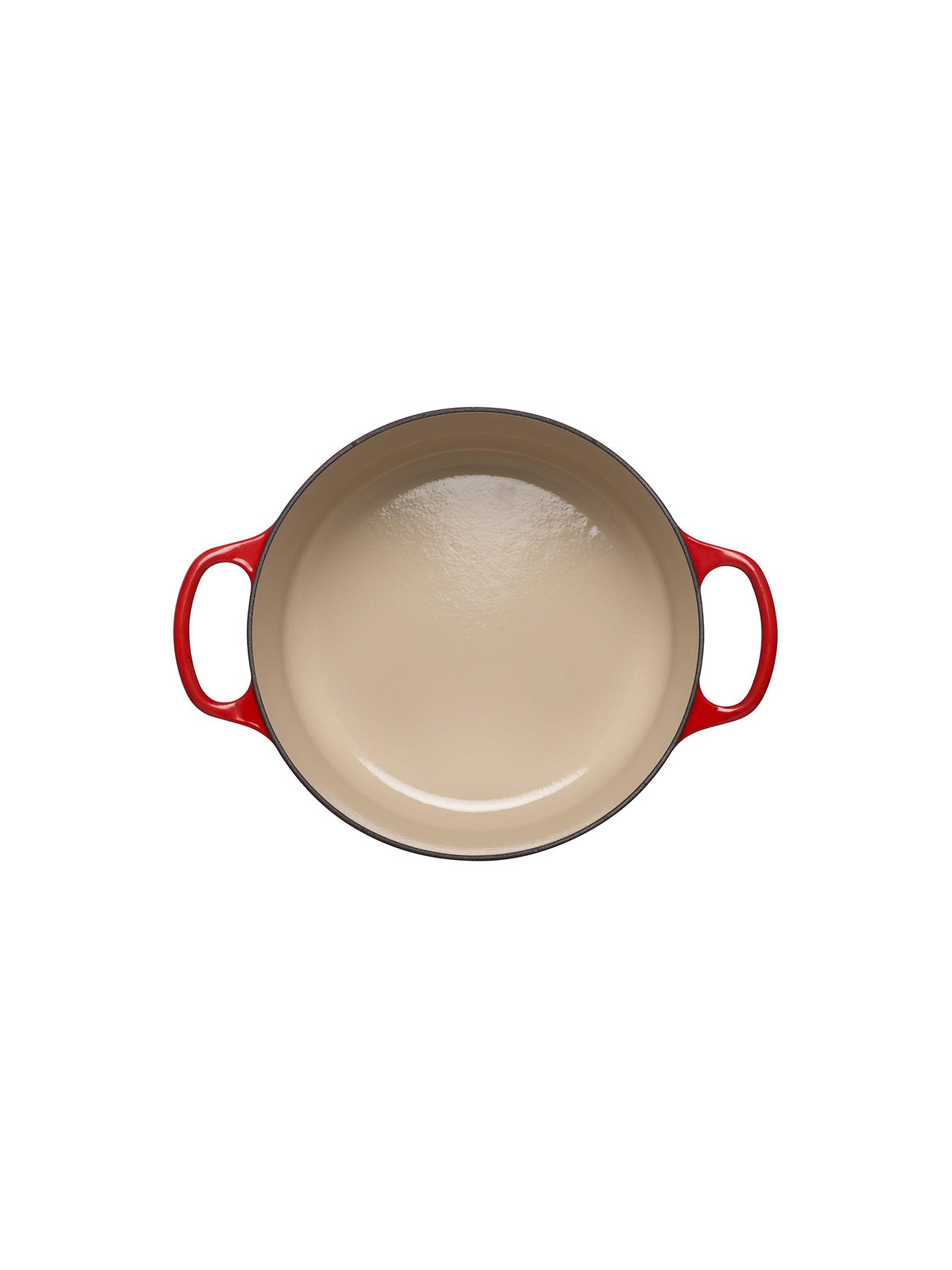 Cast Iron Round Casserole 28cm Cerise