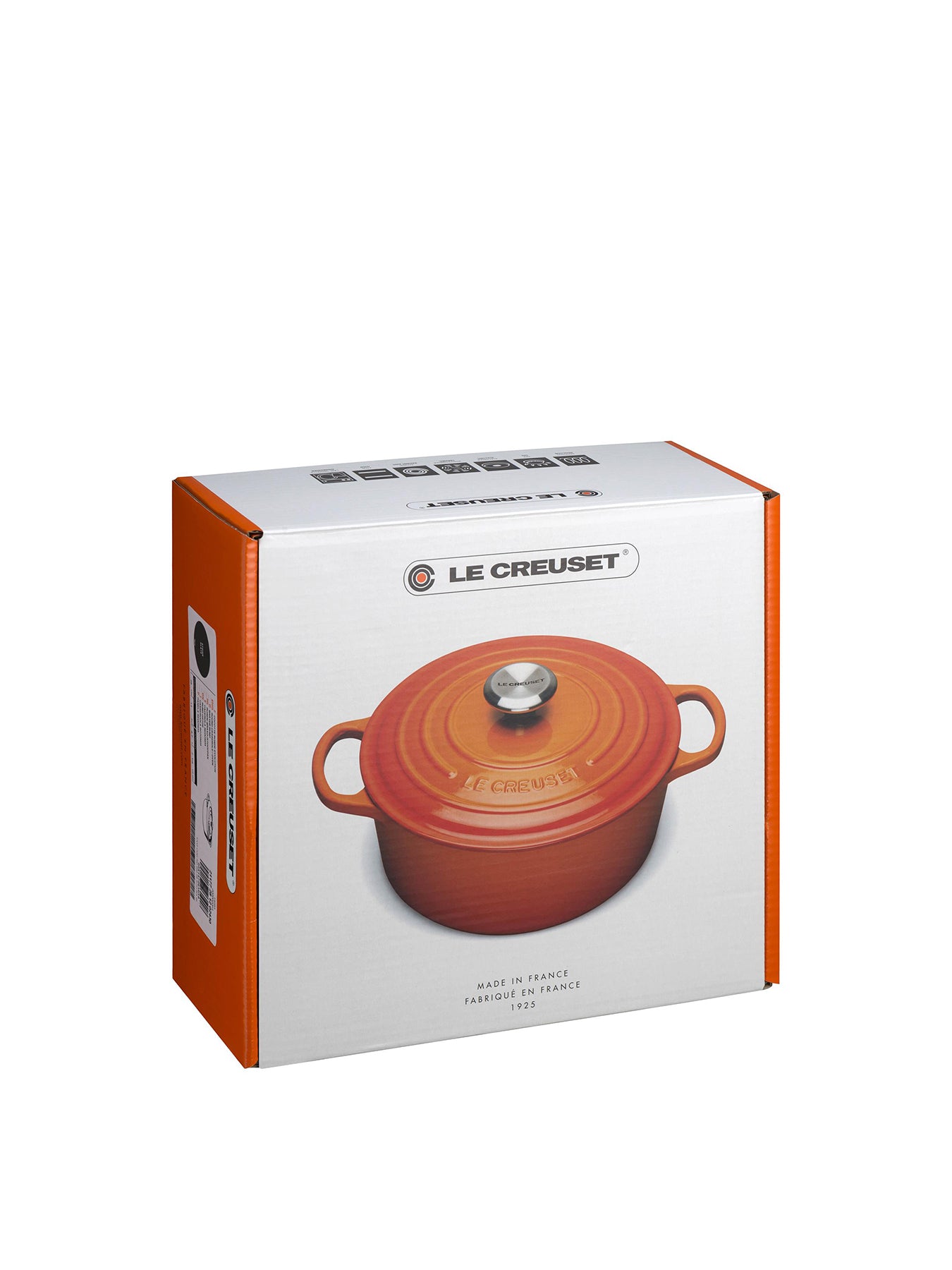 Cast Iron Round Casserole 28cm Cerise