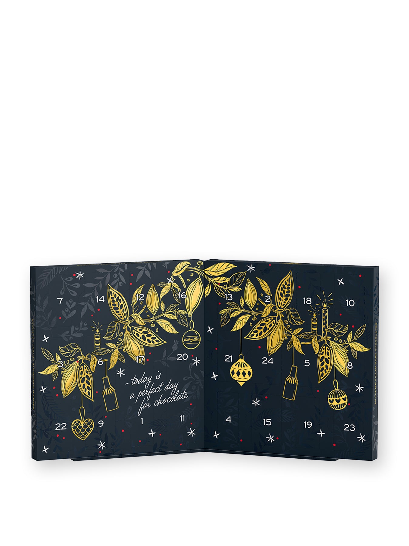 Anthon Berg Liquor Filled Chocolate Bottles Advent Calendar