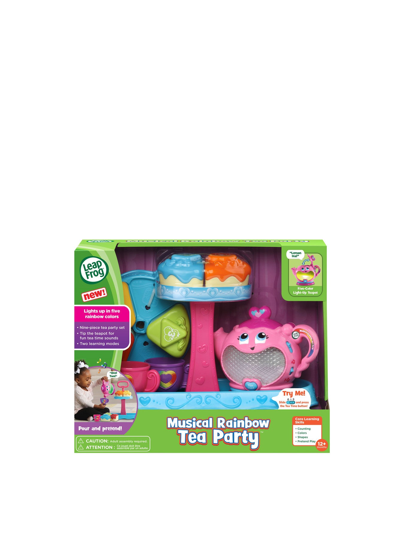 Musical Rainbow Tea Party Refresh