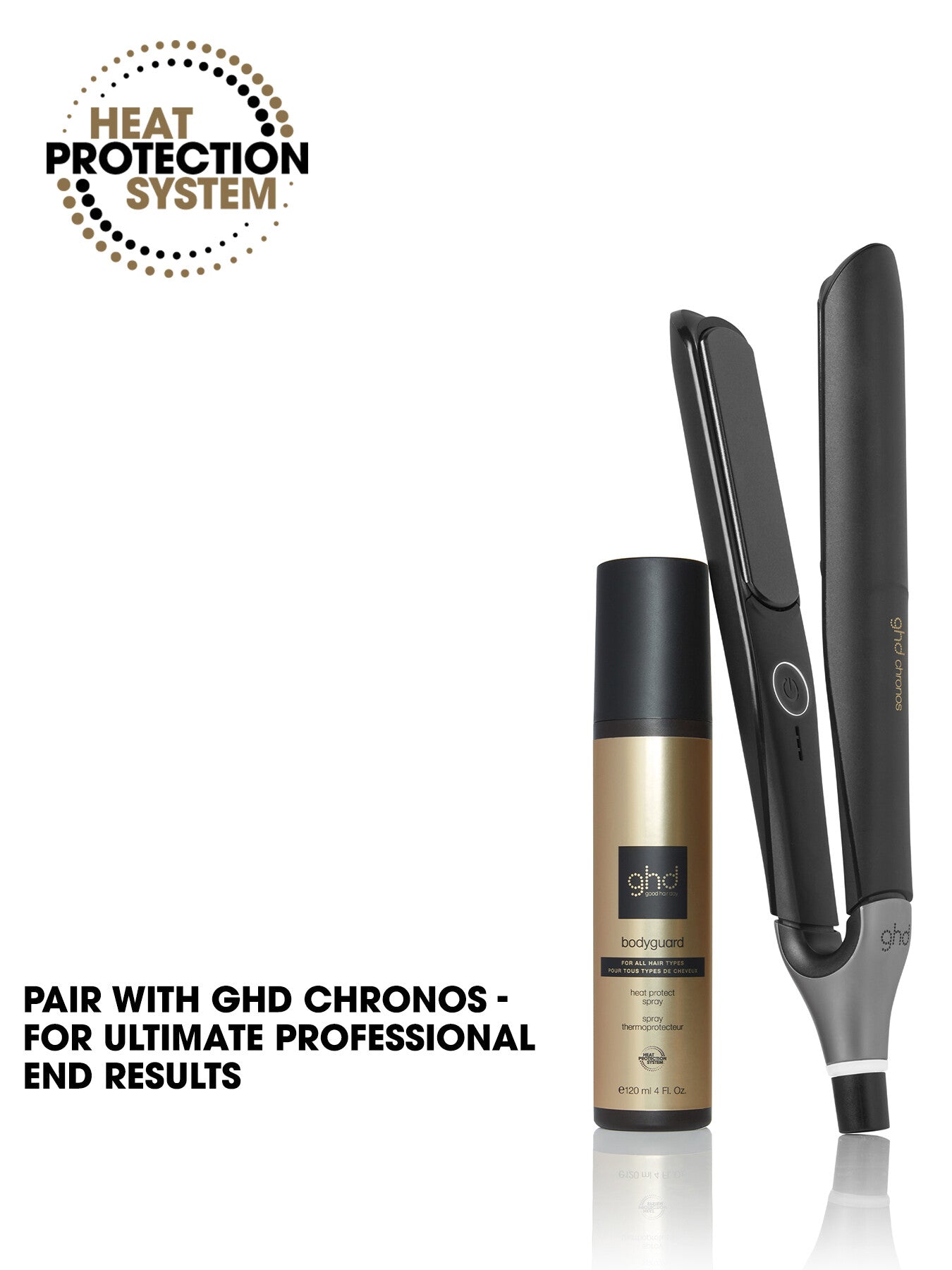 ghd Bodyguard - Heat Protect Spray For All Hair Types