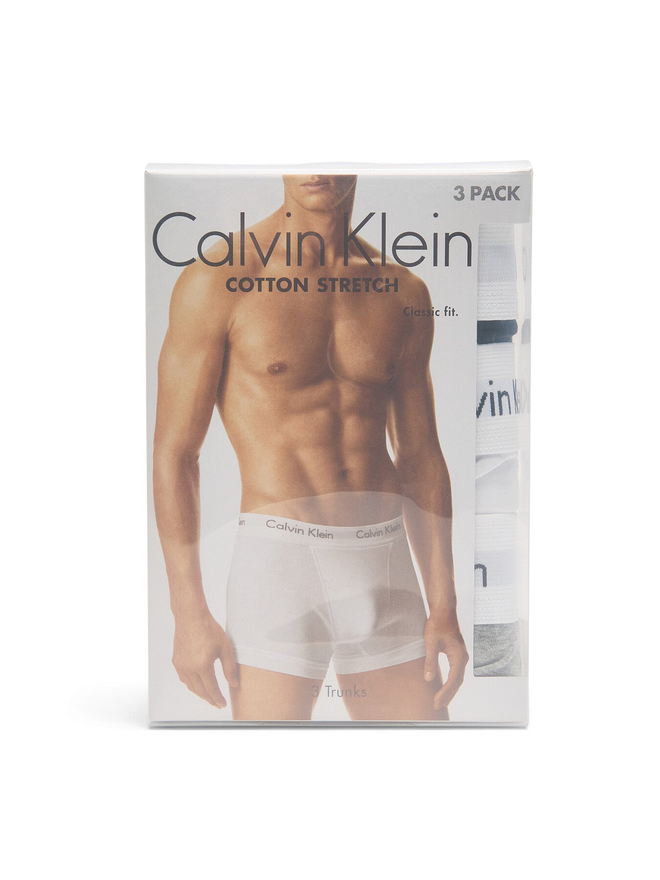 3 Pack Trunks Cotton Stretch (Multi)