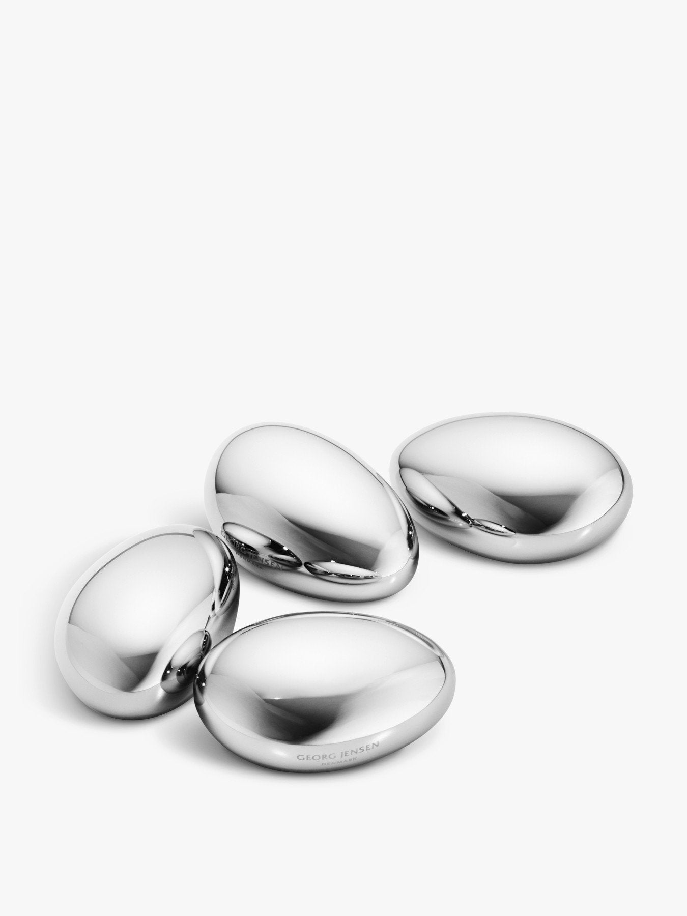 Sky Stainless Steel Ice Cubes Set of 4