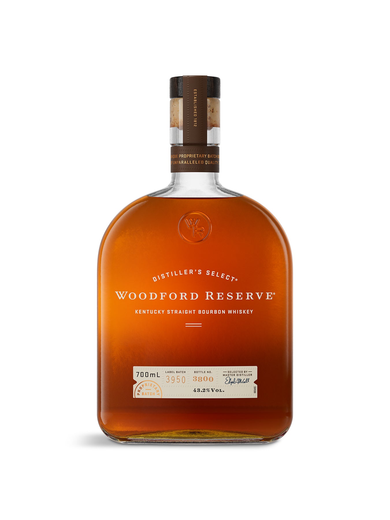 Woodford Reserve Kentucky Straight Bourbon 700ml