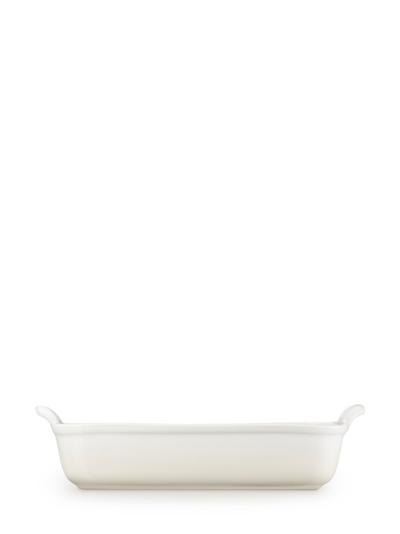 Stoneware Heritage Rectangular Dish Meringue 32cm