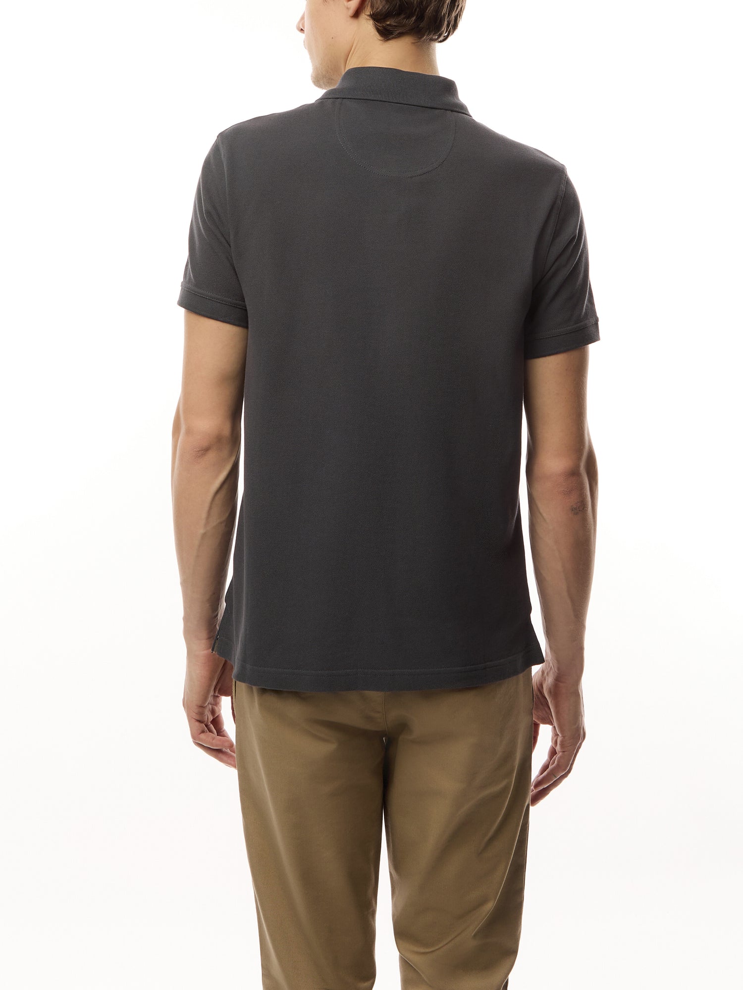 Tartan Pique Polo T-Shirt