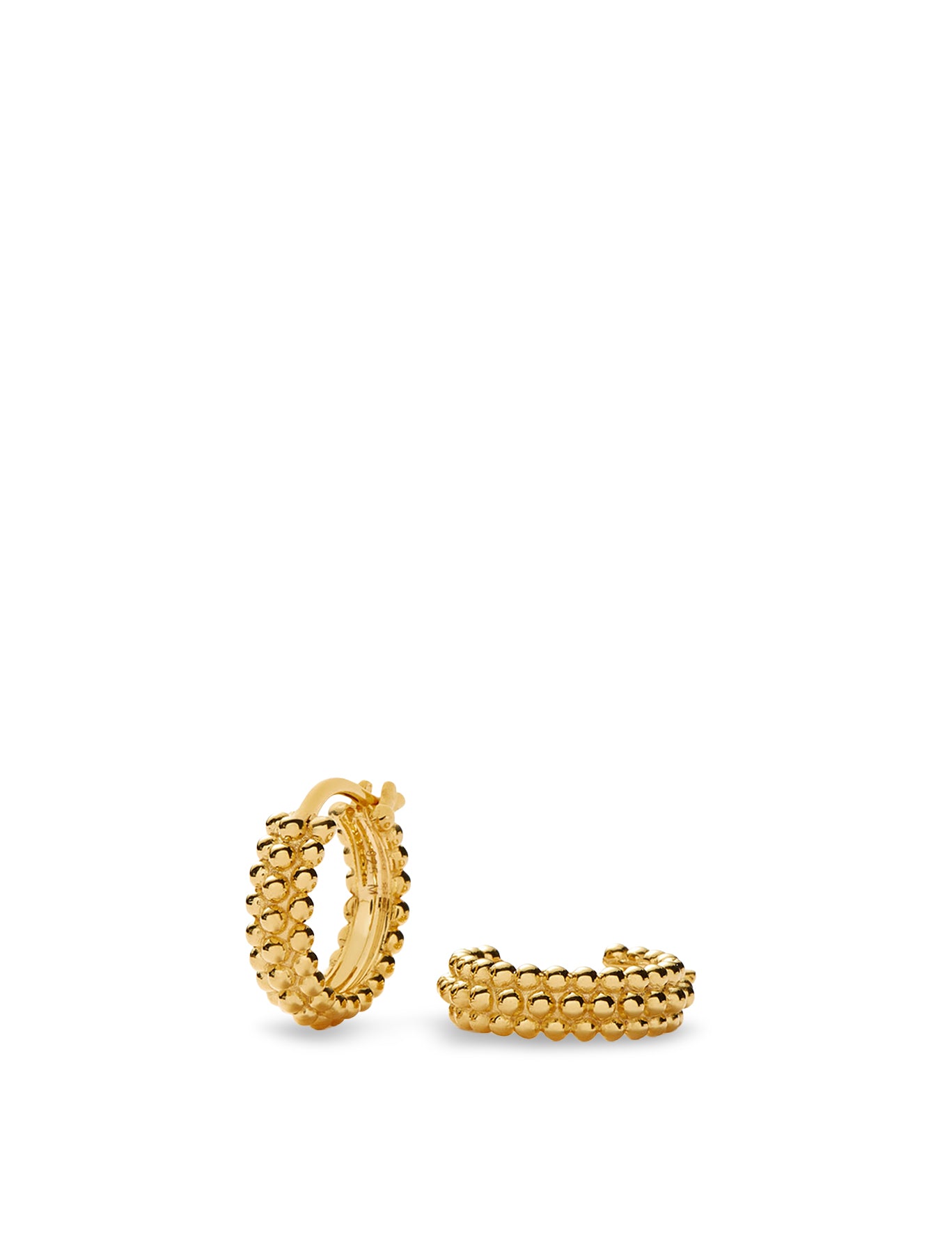 Gold Baya Hoops