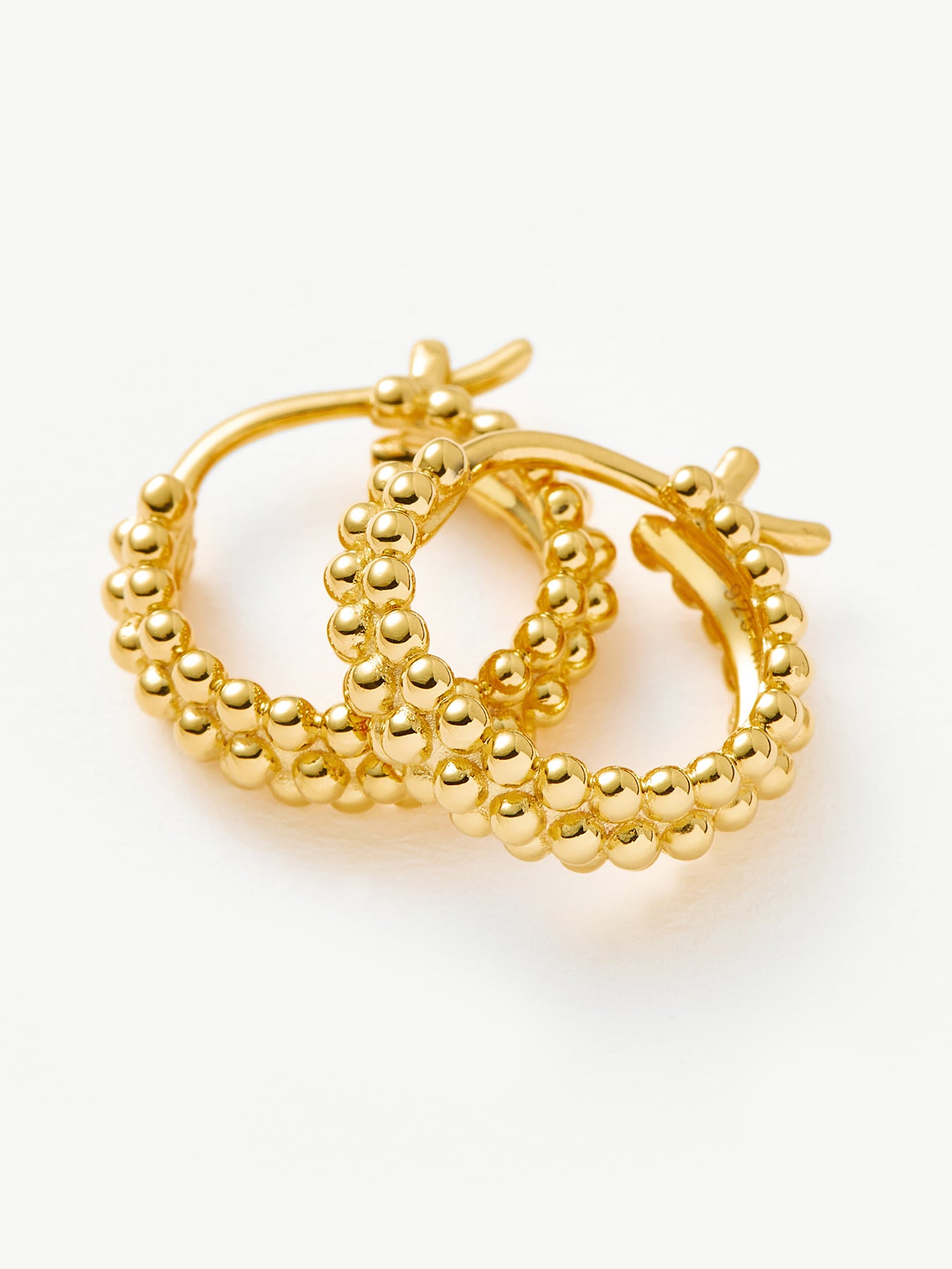 Gold Baya Hoops