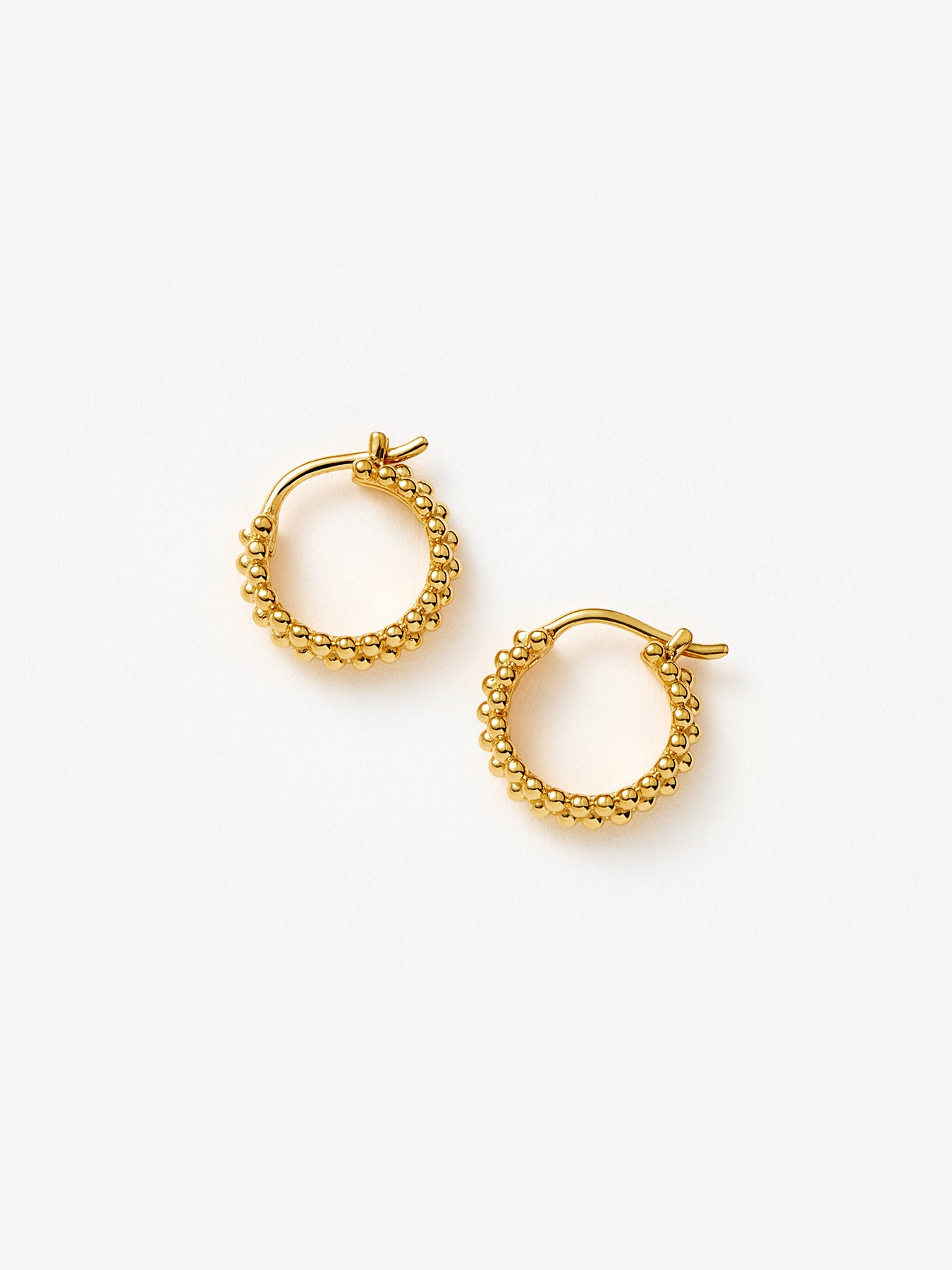 Gold Baya Hoops