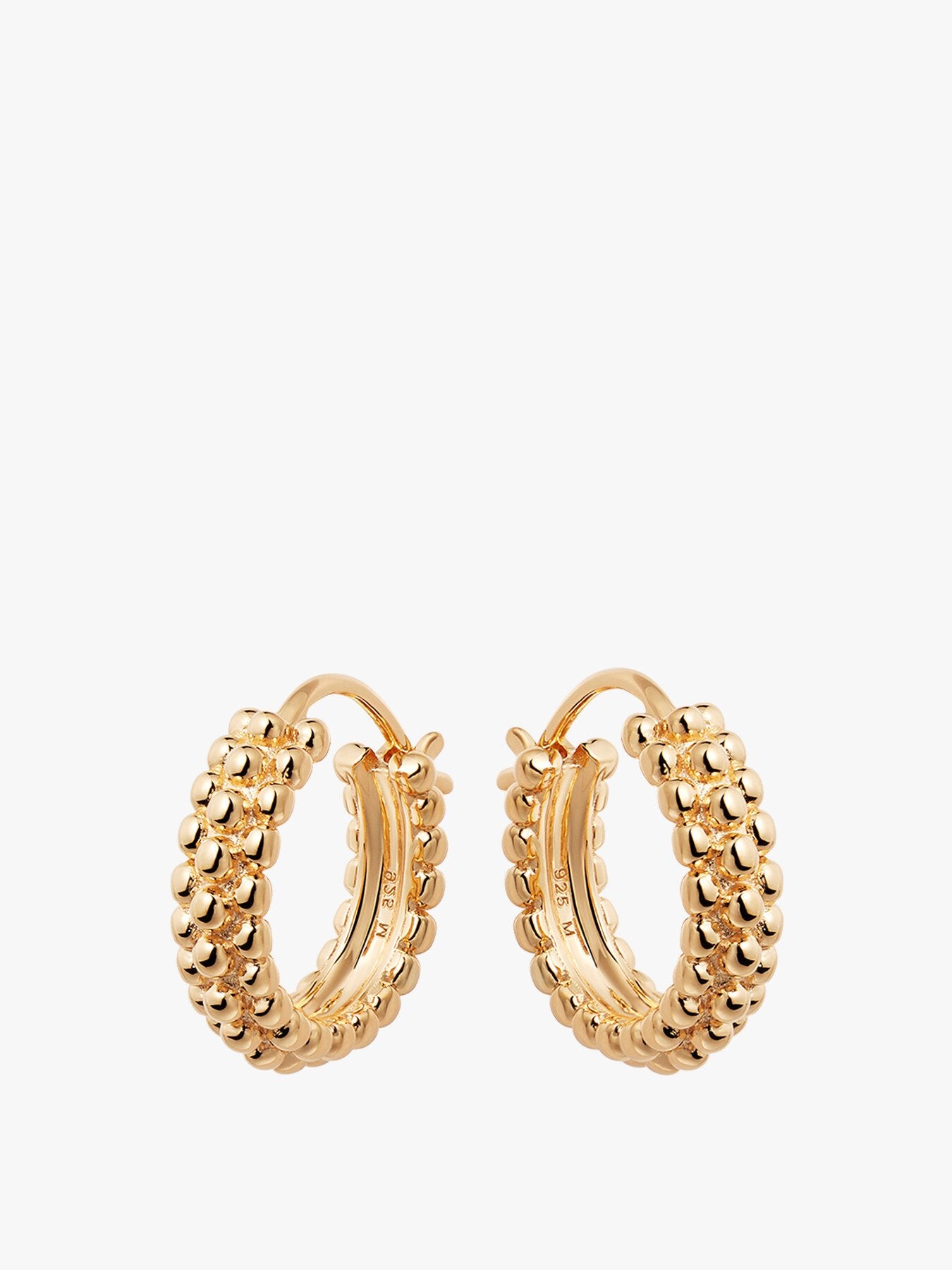 Gold Baya Hoops