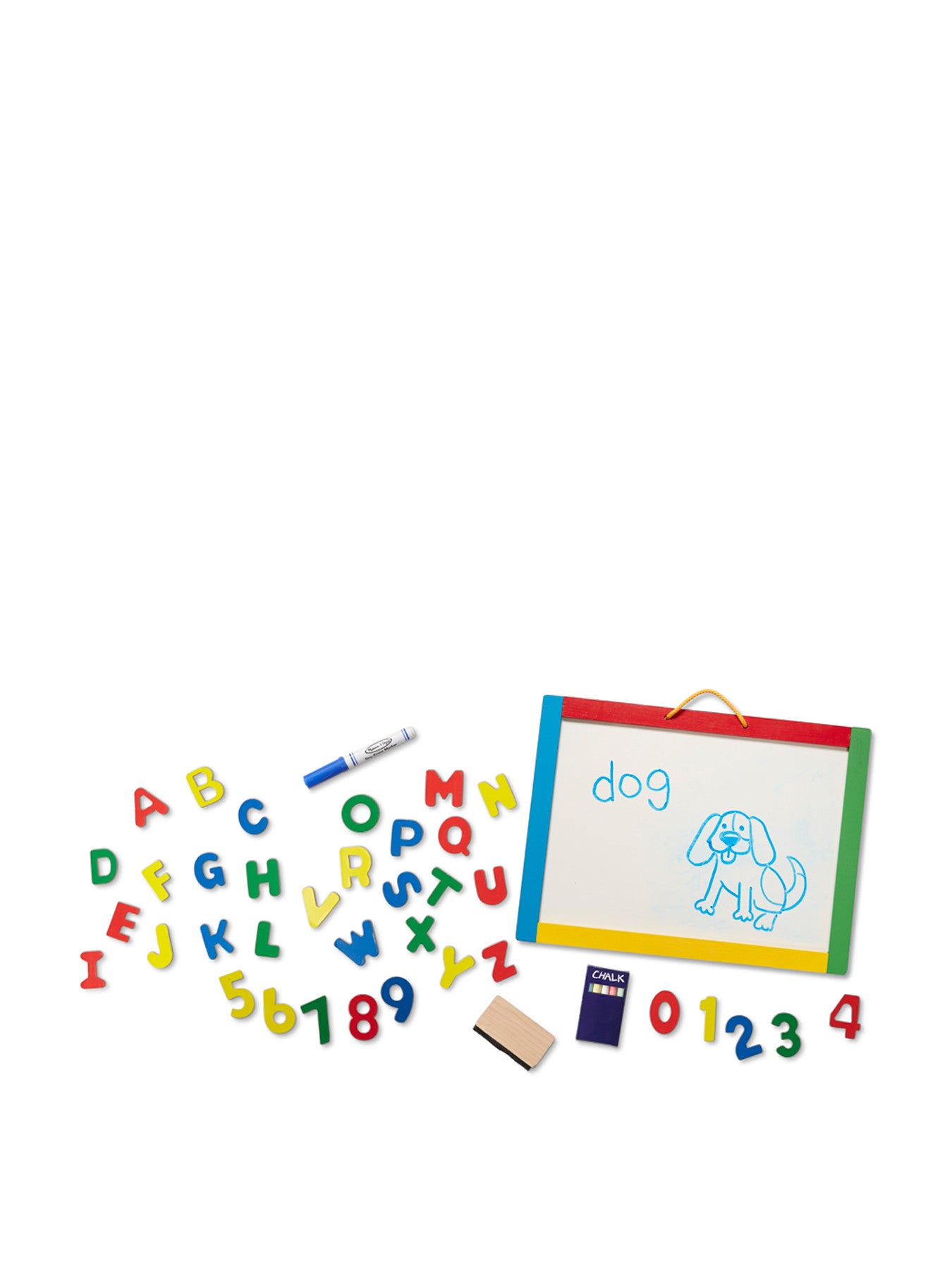 Magnetic Chalkboard and Dry-Erase Board