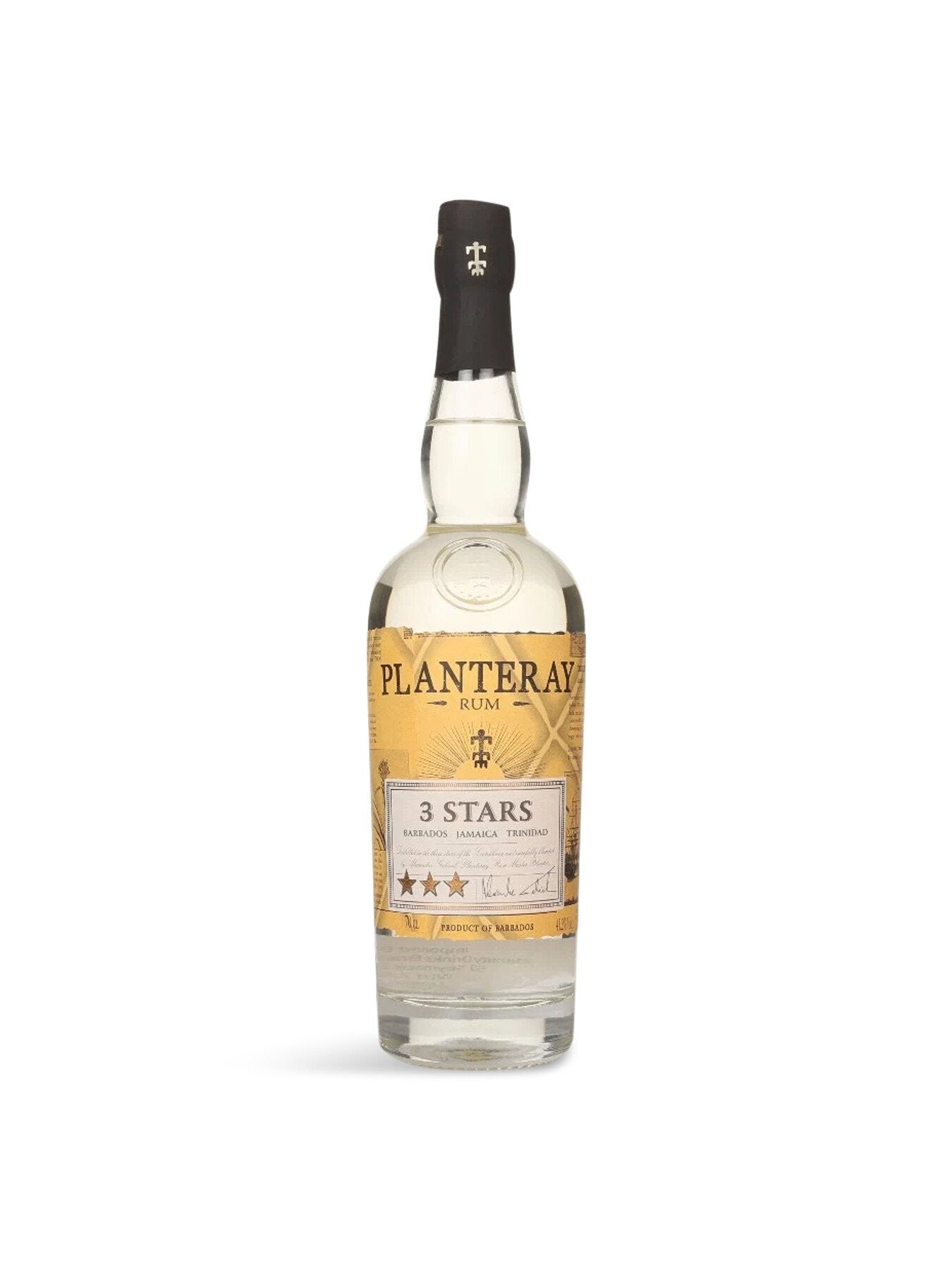 Plantation 3 Stars White Rum 41.2 70cl