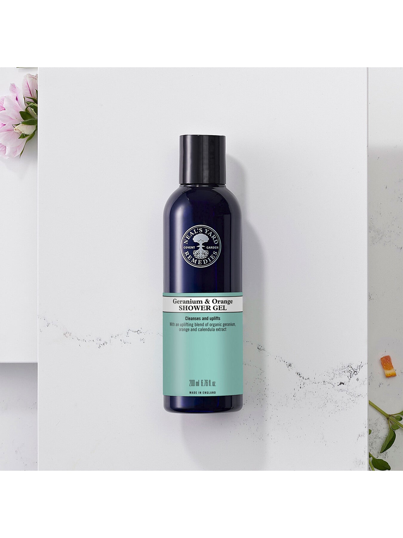 Geranium and Orange Shower Gel