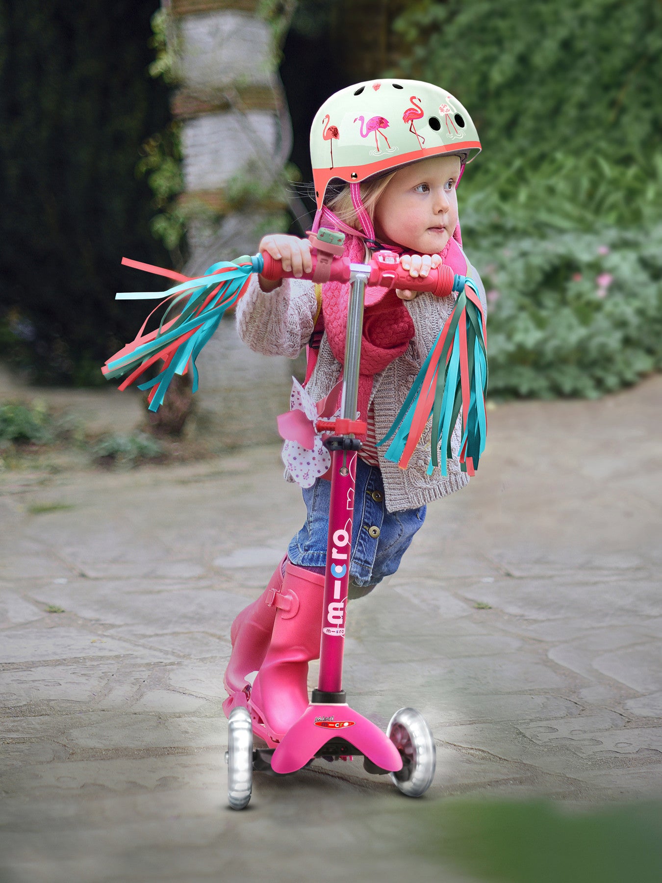 Mini Micro Led Deluxe Scooter