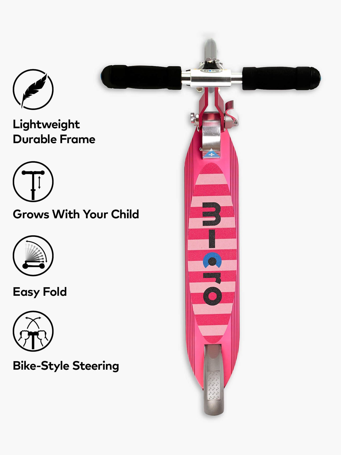Sprite Stripe Classic Scooter Pink