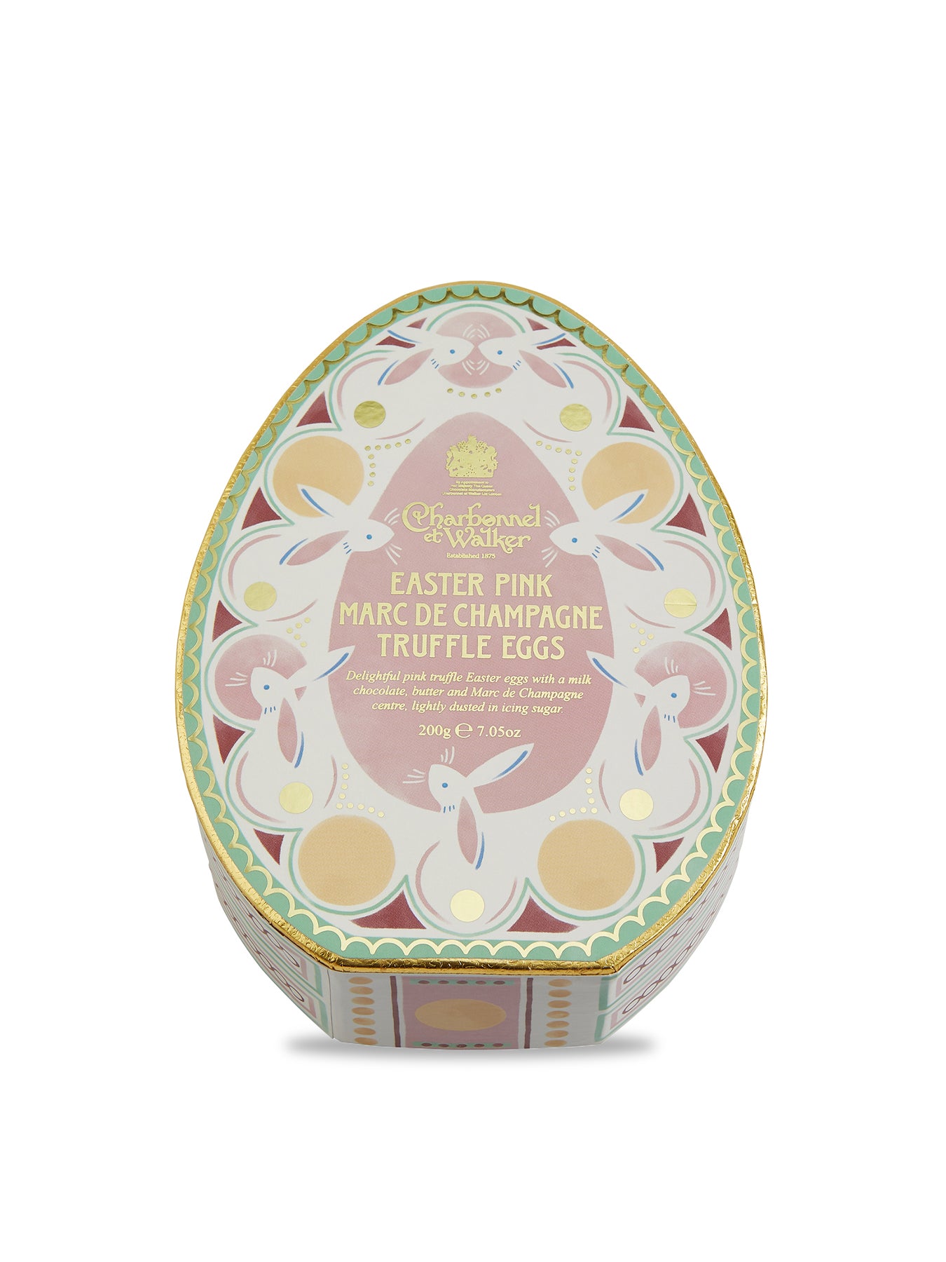 Pink Marc de Champagne Egg Truffles 200g