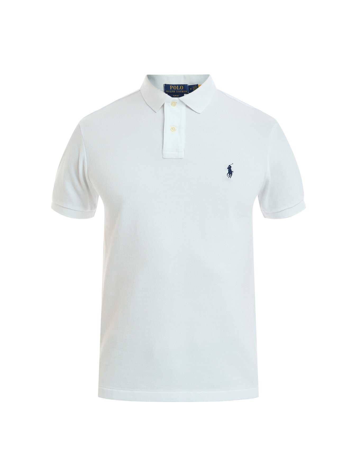 Slim Fit Mesh Polo Shirt