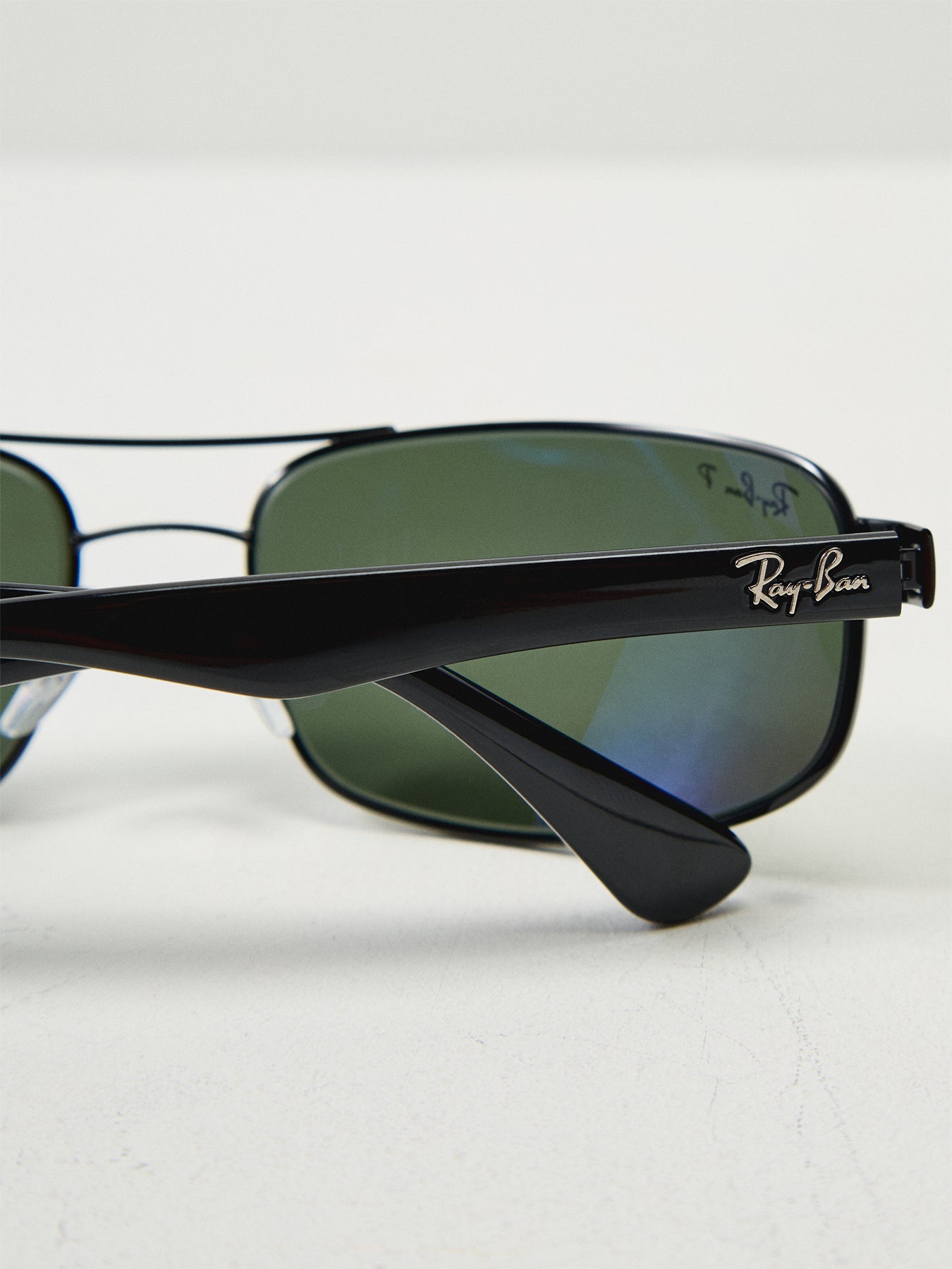 RB3445 Rectangle Metal Mix Sunglasses