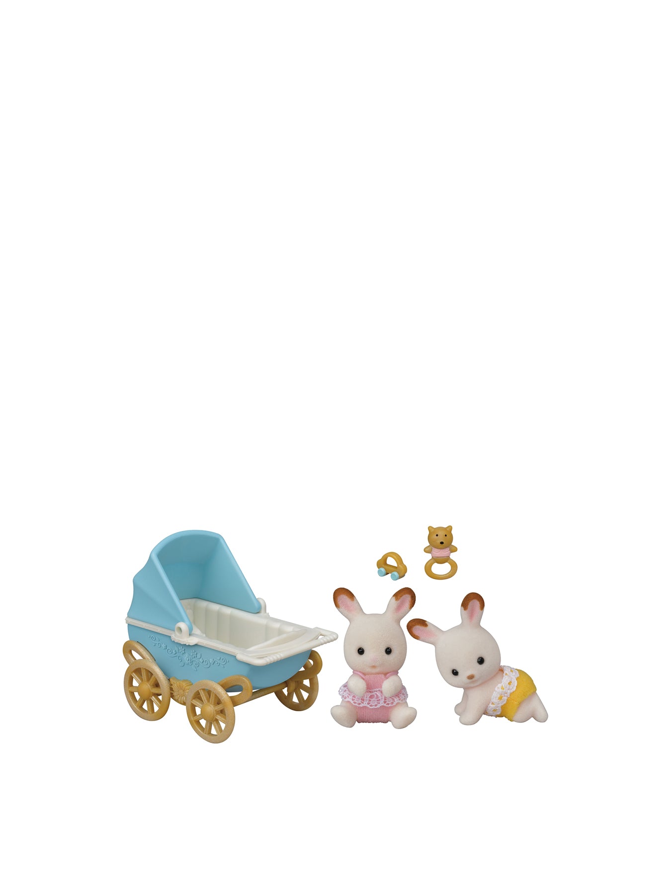 Chocolate Rabbit Twins Set