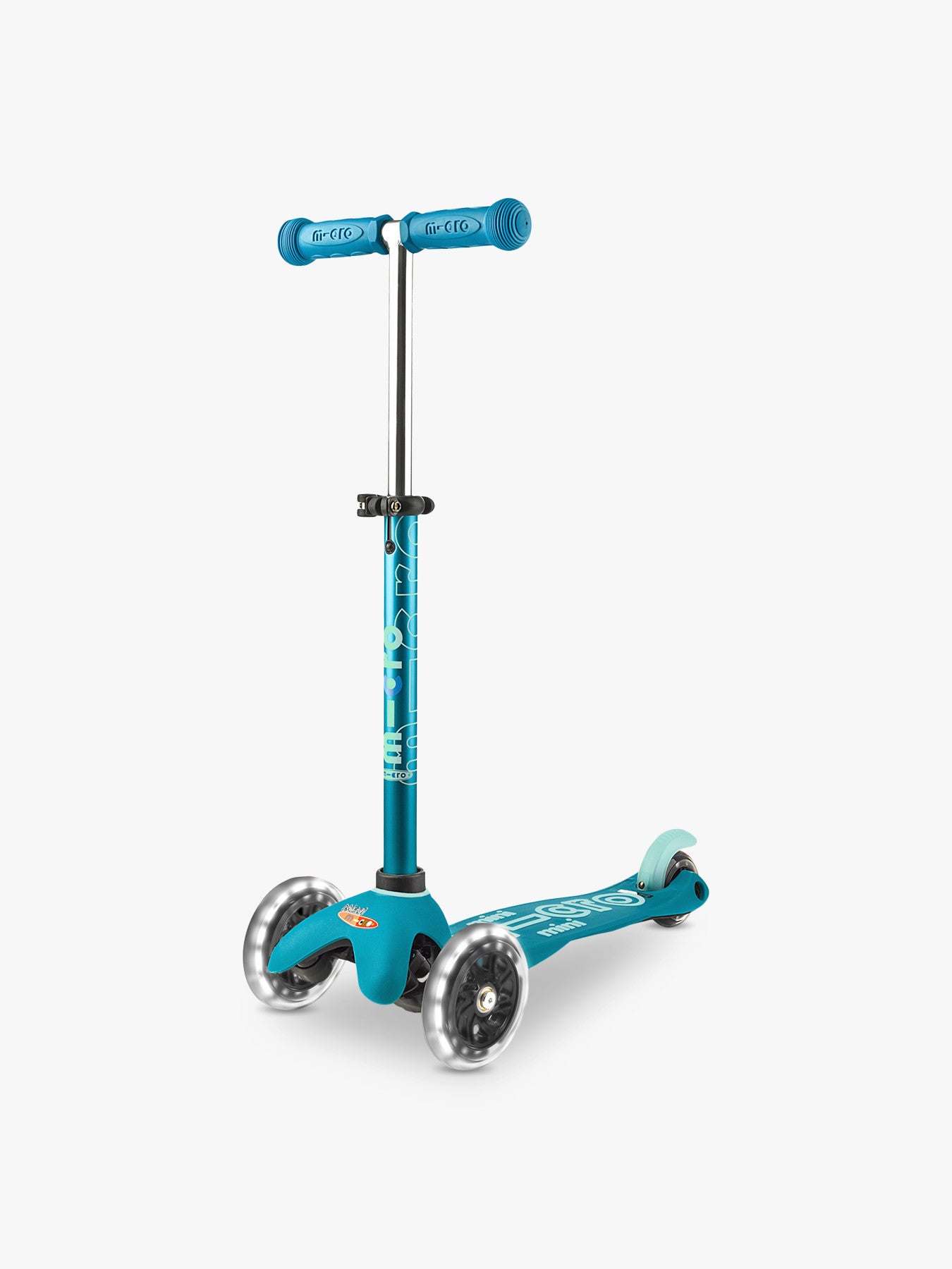 Blue Complete Scooter Bundle (Scooter, Helmet, Bell, Pull and Carry)