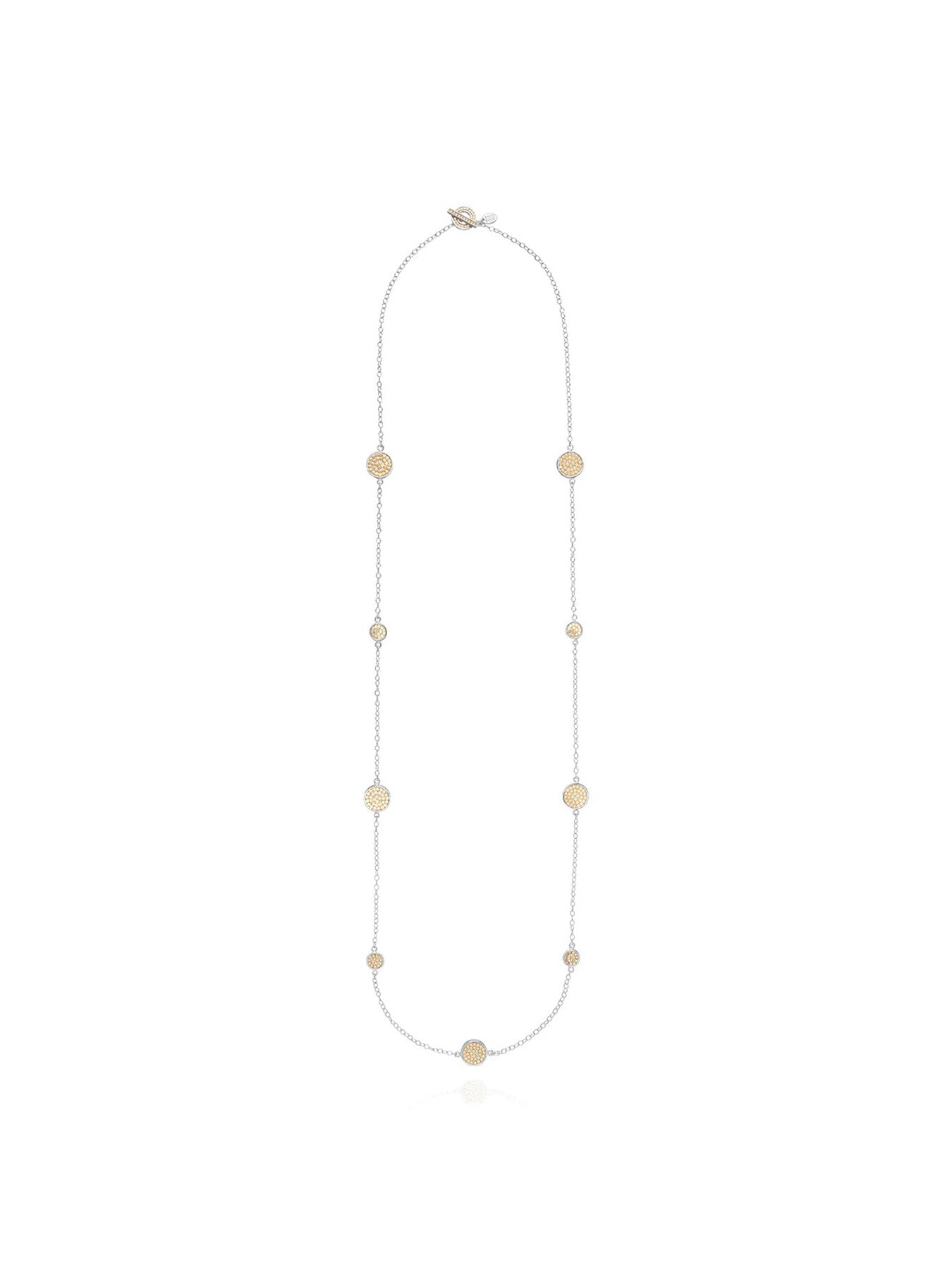 Multi-Disc Reversible Station Necklace