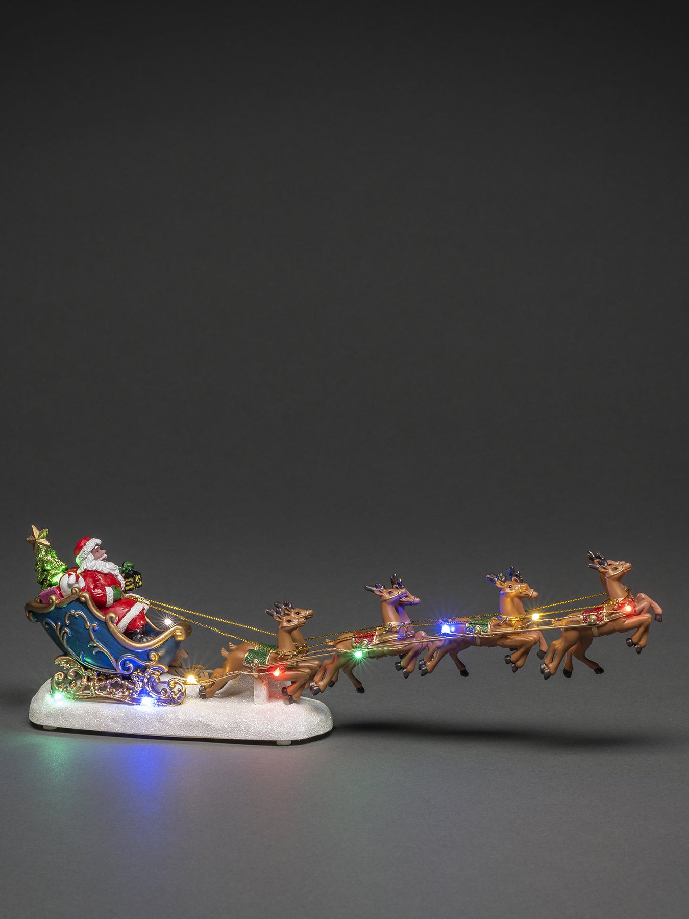 Santa sleigh with Reindeers