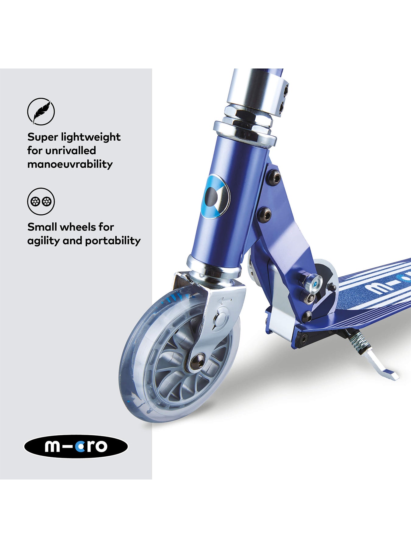 Sprite Stripe Classic Scooter Blue