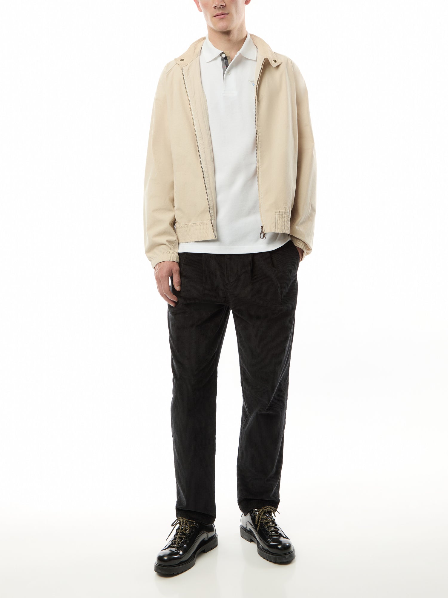 Tartan Pique Polo T-Shirt