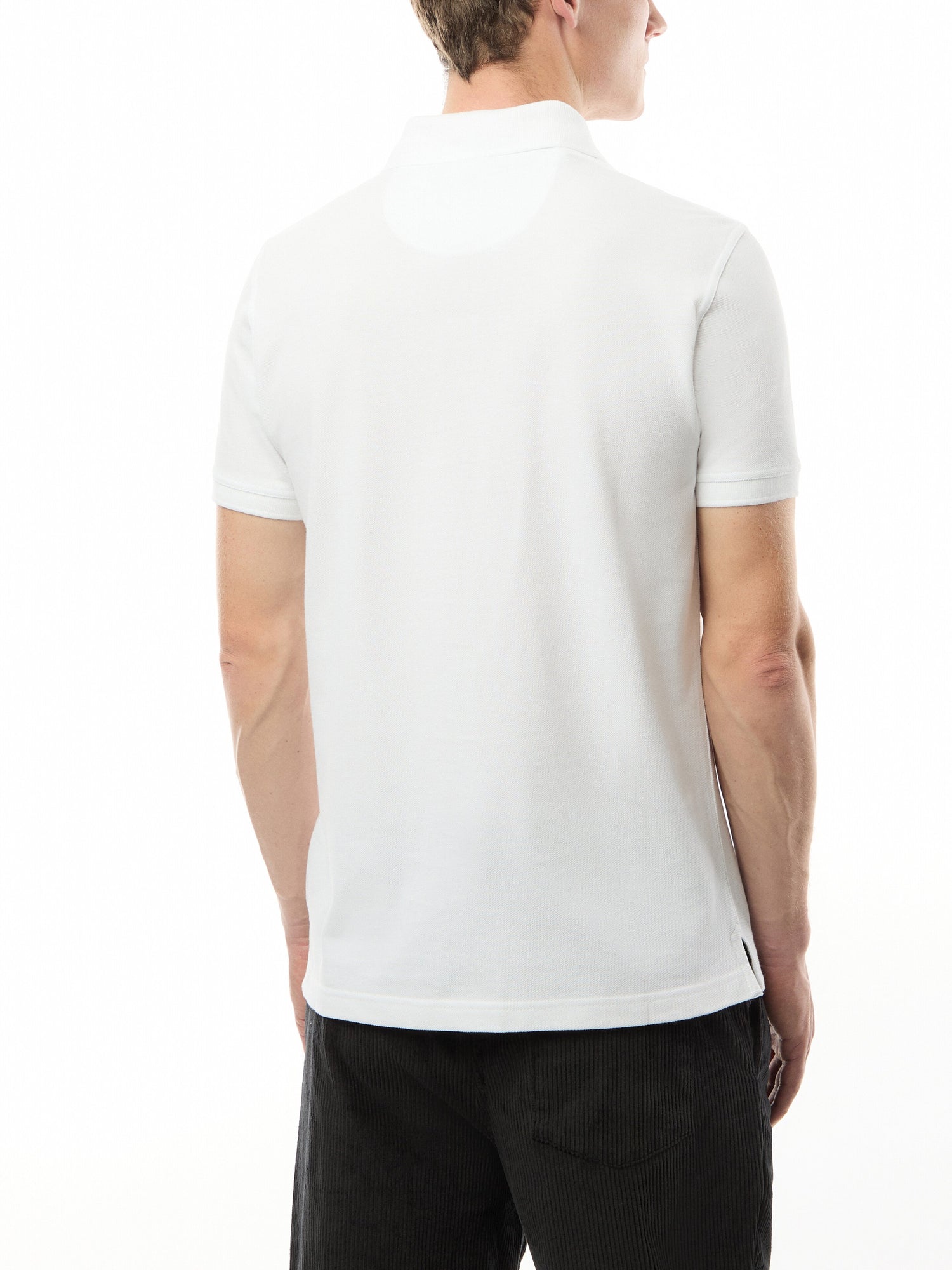 Tartan Pique Polo T-Shirt