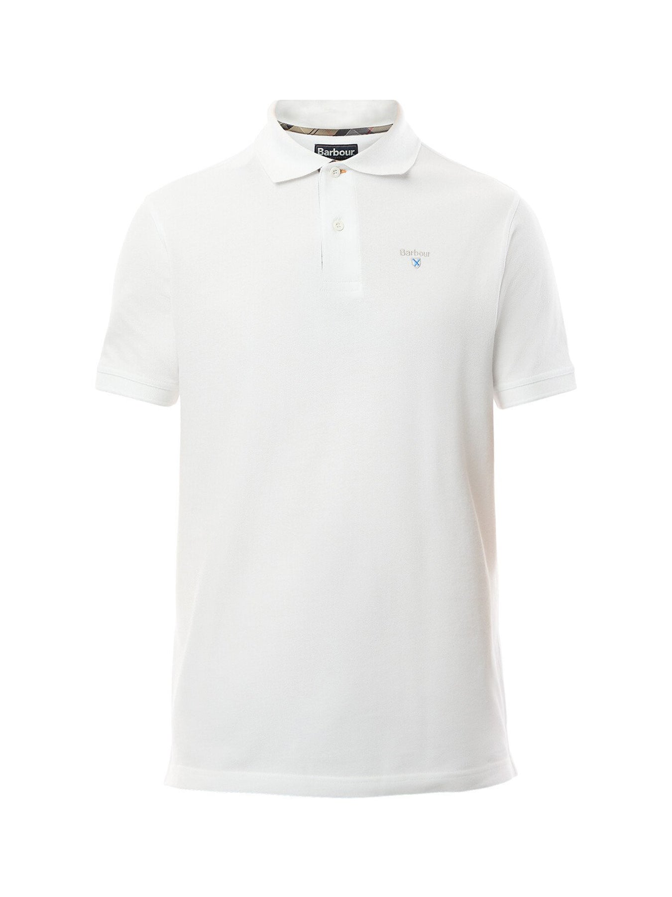 Tartan Pique Polo T-Shirt