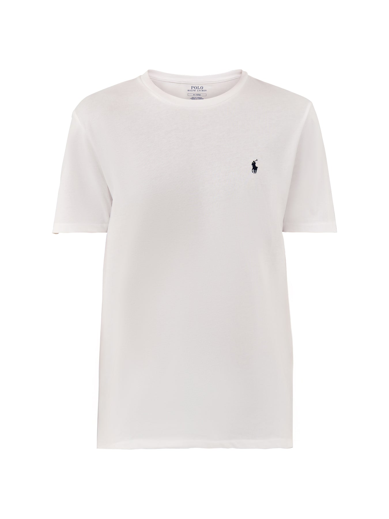 S/S Crew Liquid Cotton Top (White)