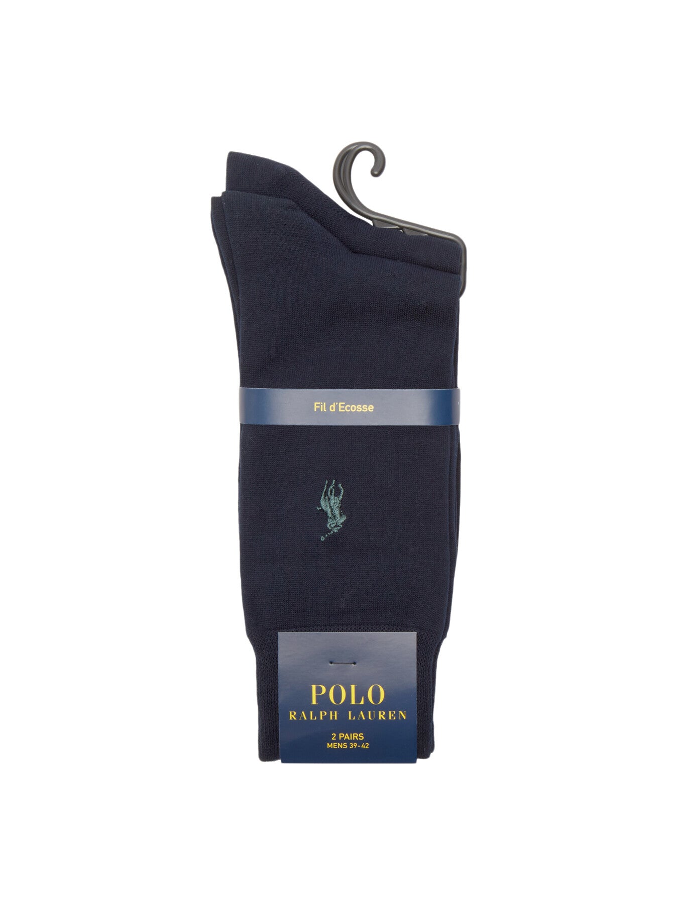 2 Pack Flat Crew Socks