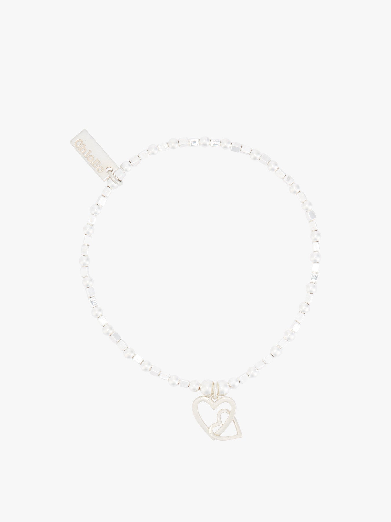 Interlocking Love Heart Bracelet
