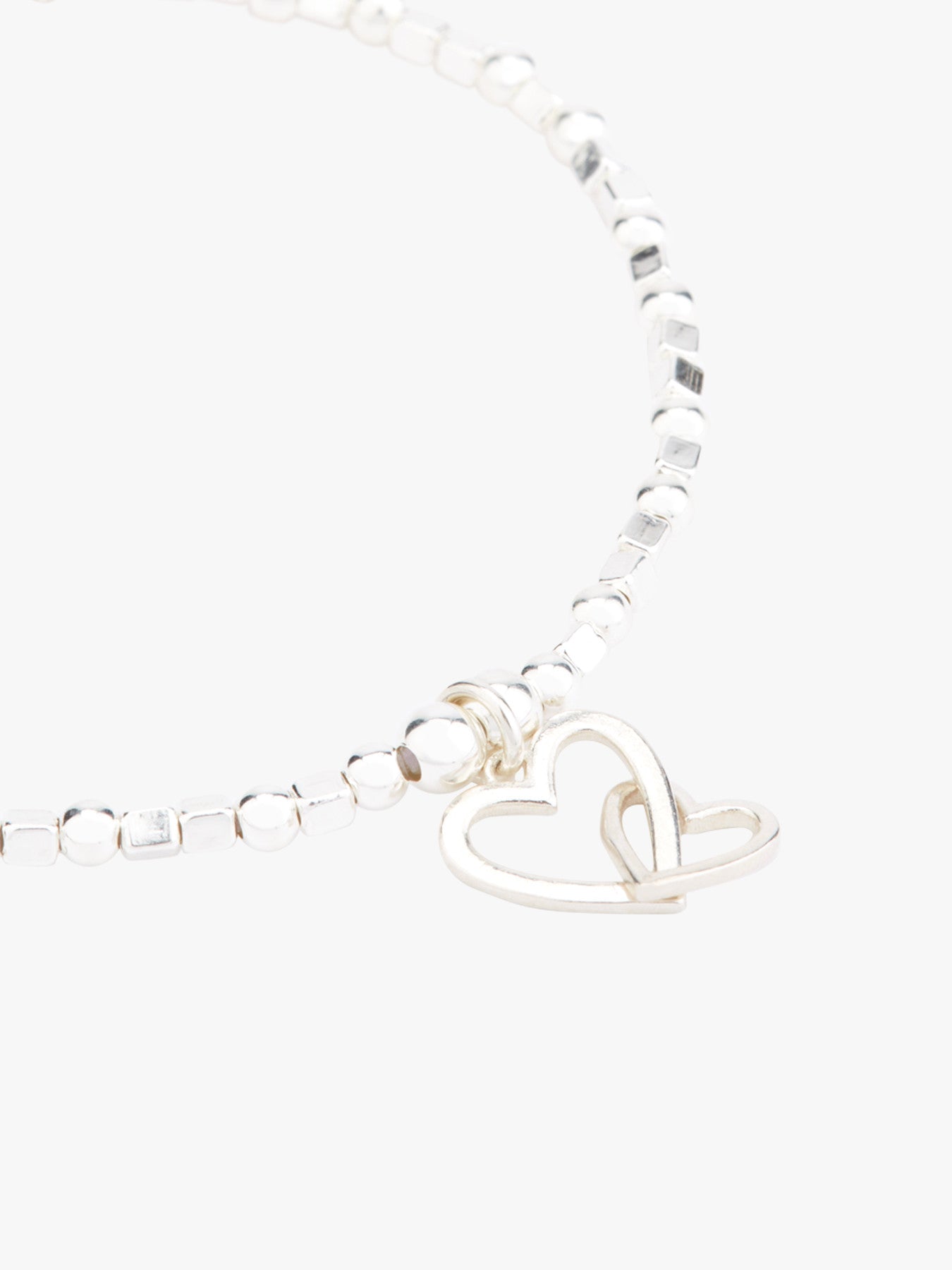 Interlocking Love Heart Bracelet